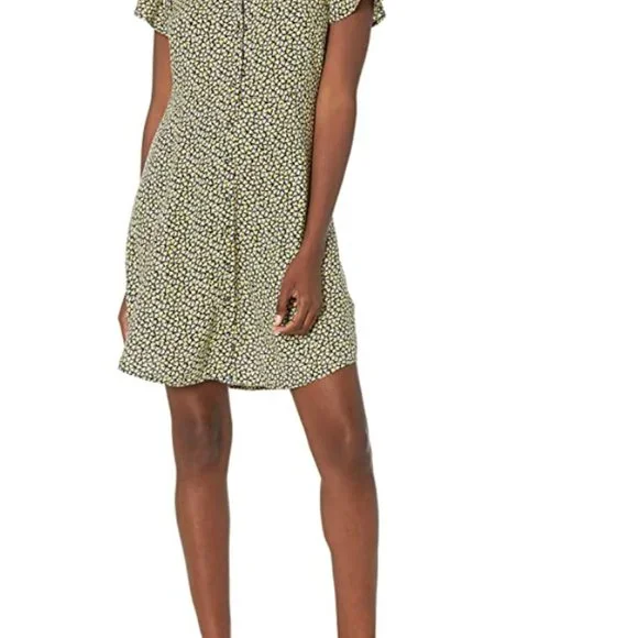 Goodthreads | Dresses | Womens Fluid Twill Buttonfront Fitandflare Dress |  Poshmark